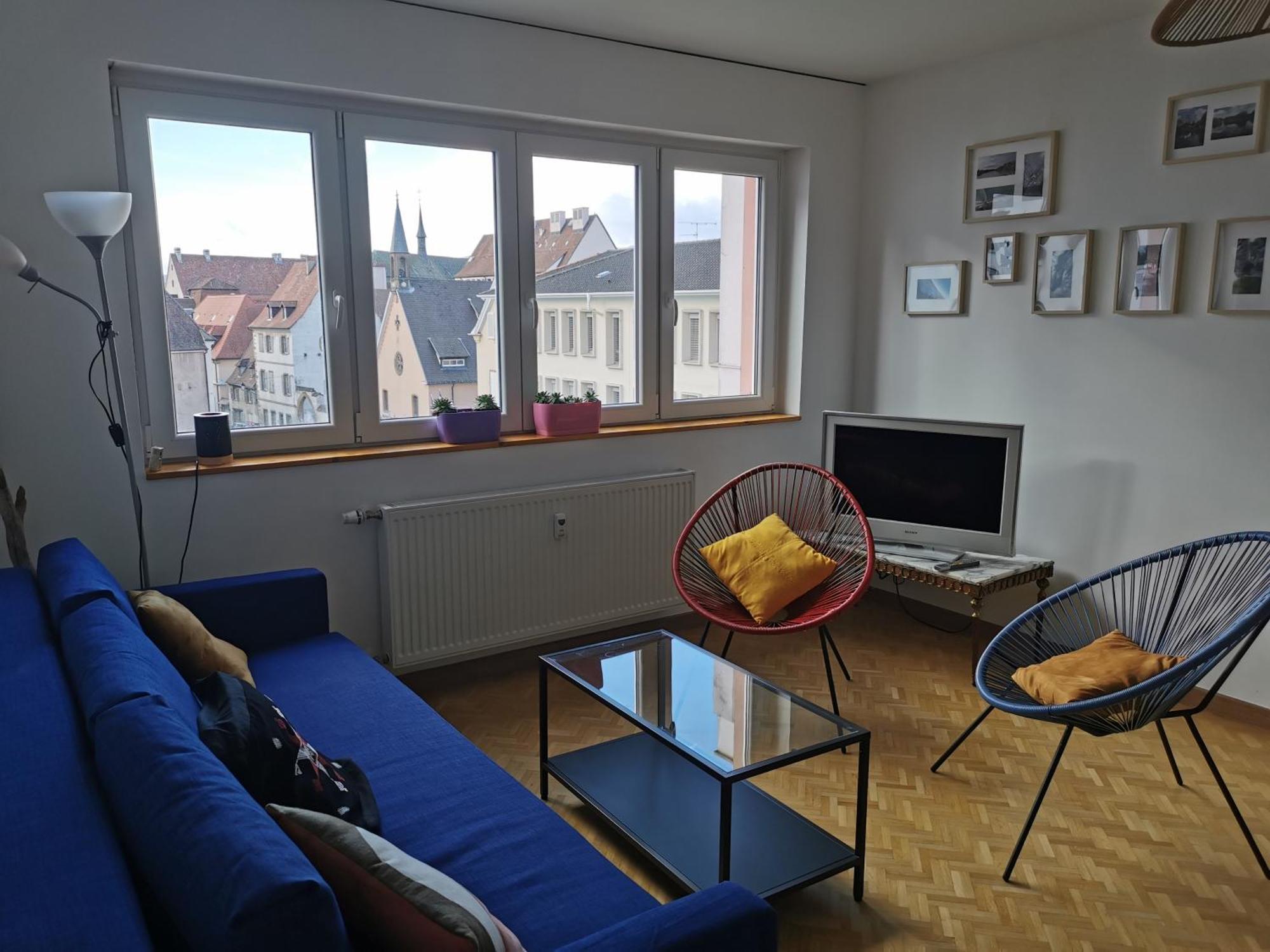 Logement Colmar Centre Avec Parking Luaran gambar